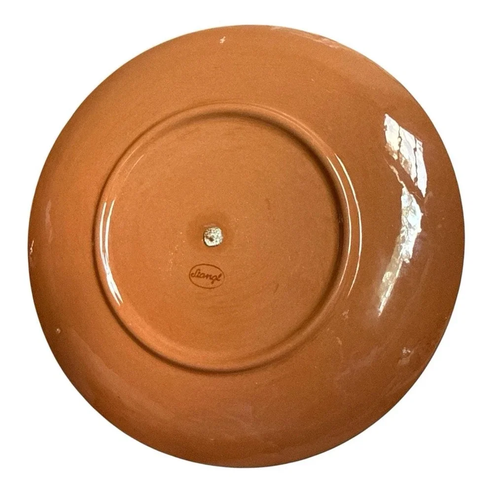 Stangl Pottery Hand‑Painted Tidbit Tray – Fruit & Flowers – 10